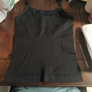 NWOT! Shapermint Essentials XL Women All Day Every Day Scoop Neck Cami Black